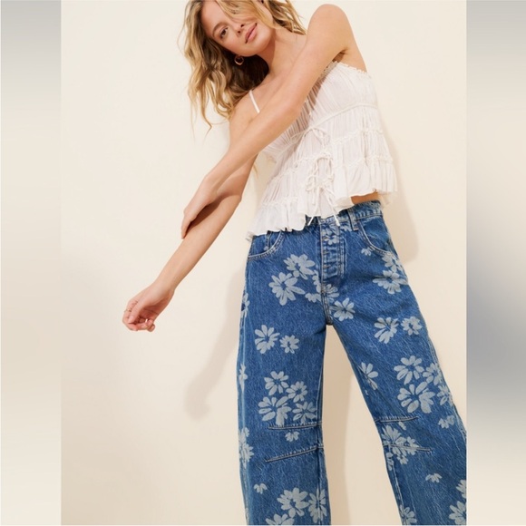 We The Free Denim Button-Up Jeans - Picture 9 of 12